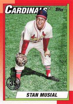 2025 Topps Series 1 1990 Topps Baseball Stan Musial #T90-95