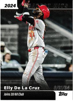 2025 Topps Series 1 2024 Greatest Hits Elly De La Cruz #GH-28