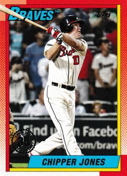 2025 Topps Series 1 1990 Topps Baseball Chipper Jones #T90-16