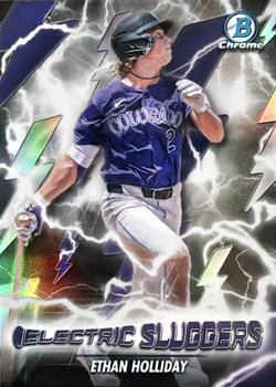 2026 Bowman Electric Sluggers Ethan Holliday #ES-13