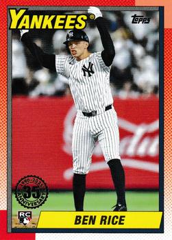 2025 Topps Series 1 1990 Topps Baseball Ben Rice #T90-19