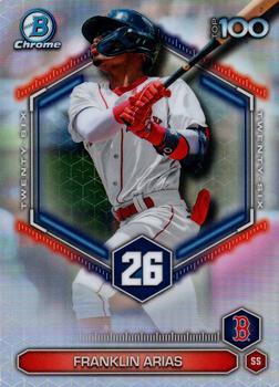 2026 Bowman Bowman Scouts' Top 100 Franklin Arias #BTP-26