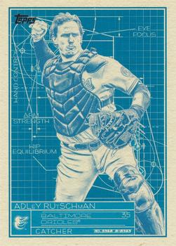 2024 Topps Series 1 Superstar Blueprint Adley Rutschman #SB-11