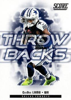 2025 Score Throwbacks CeeDee Lamb #25