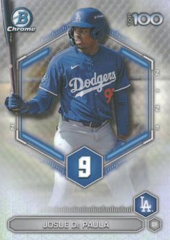 2026 Bowman Bowman Scouts' Top 100 Josue De Paula #BTP-9