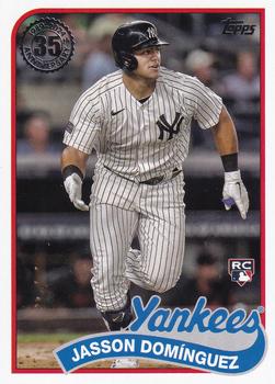 Jasson Dominguez 2024 Topps Update 1989 Topps Baseball 35th Anniversary #89US-10