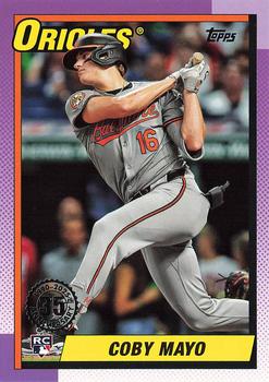 2025 Topps Series 1 1990 Topps Baseball Coby Mayo #T90-93