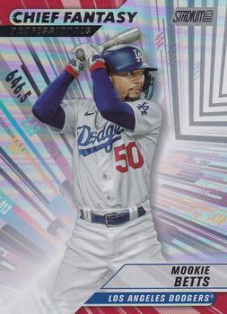 2024 Topps Stadium Club Chief Fantasy Professionals Mookie Betts #CFPRO-16 - Los Angeles Dodgers