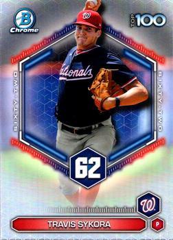 2026 Bowman Bowman Scouts' Top 100 Travis Sykora #BTP-62
