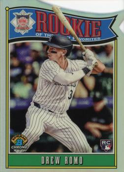 2025 Bowman Rookie of the Year Favorites Drew Romo #ROY-9