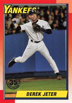 2025 Topps Series 1 1990 Topps Baseball Derek Jeter #T90-87