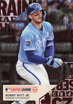 2025 Topps Series 1 Training Grounds Bobby Witt Jr. #TG-6