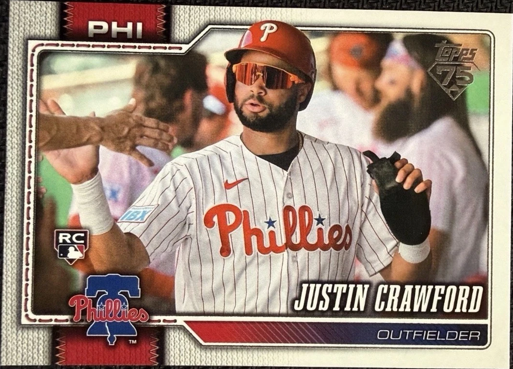 2026 Topps #700 Justin Crawford factory-set rookie