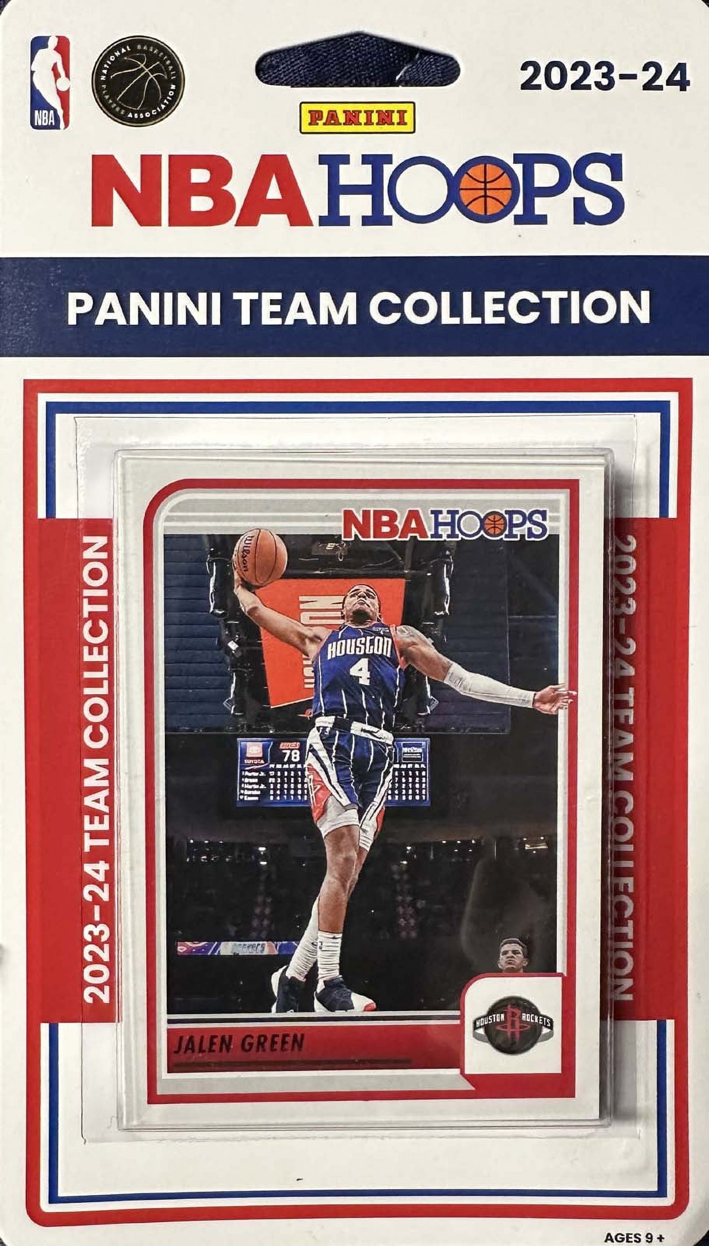 Houston Rockets 2023 2024 Hoops Factory Sealed Team Set with Jalen Green plaque