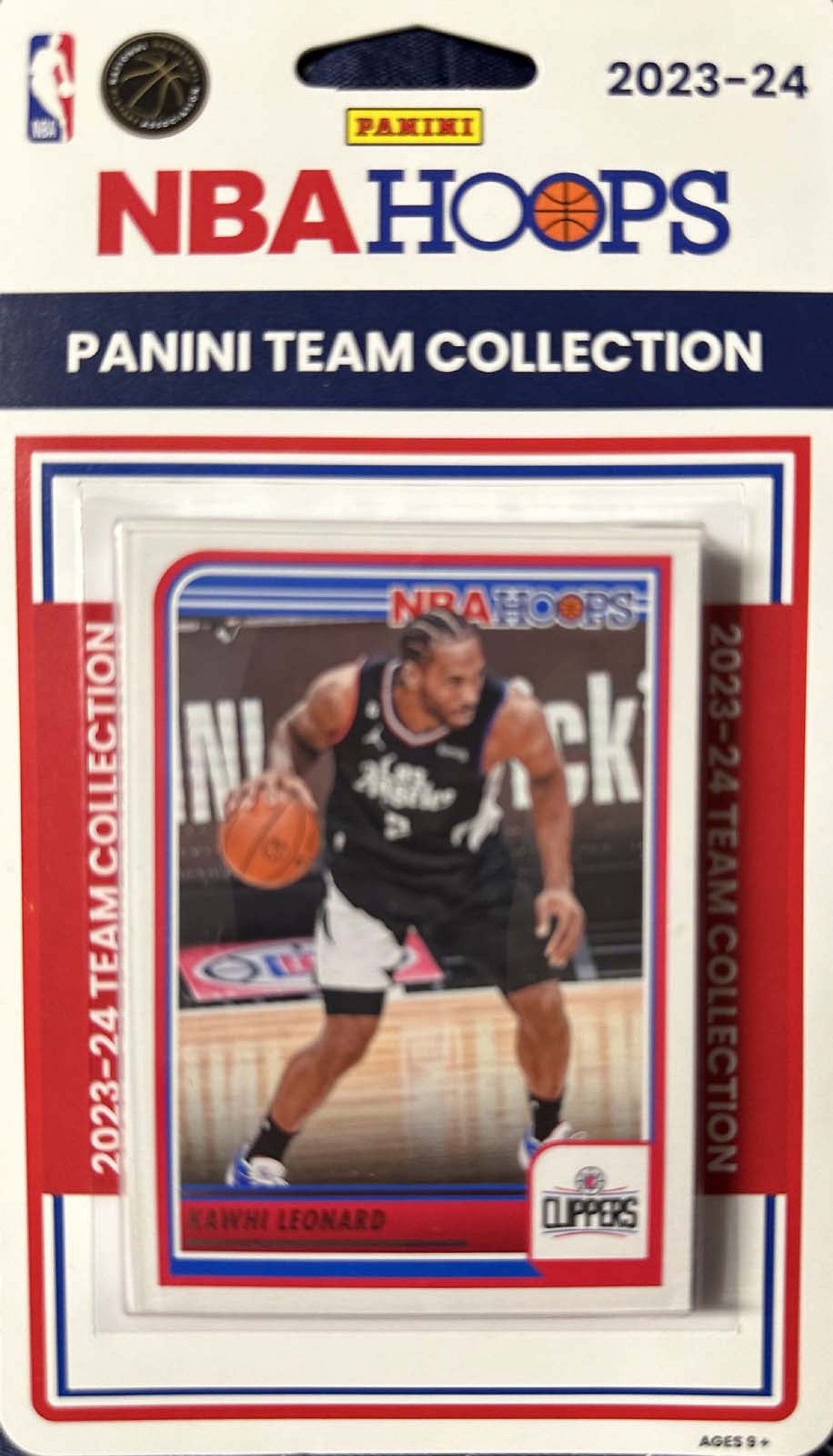 Los Angeles Clippers 2023 2024 Hoops Factory Sealed Team Set Kawhi Leonard plaque