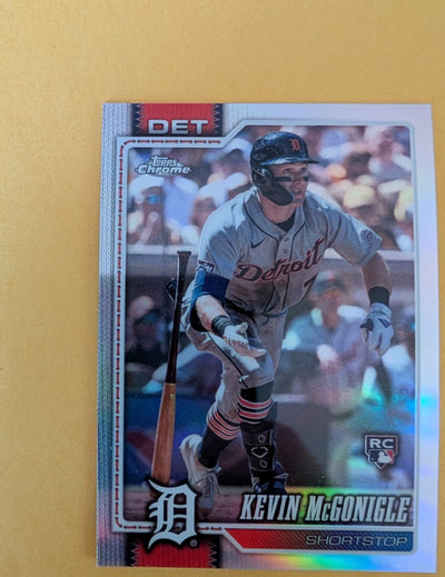 2026 Topps Chrome Kevin McGonigle Refractor #16 - front