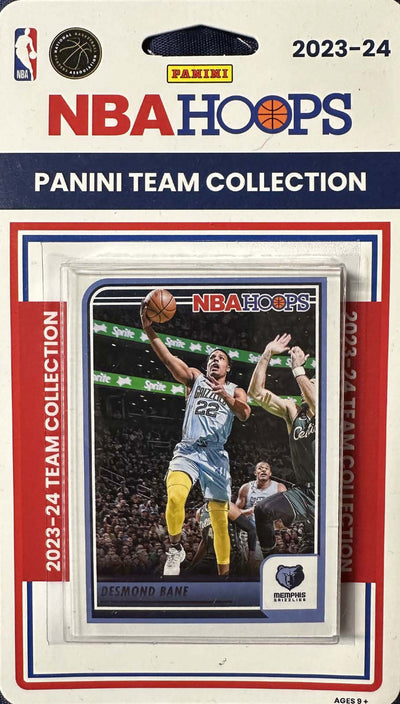 Memphis Grizzlies 2023 2024 Hoops Factory Sealed Team Set Ja Morant plaque