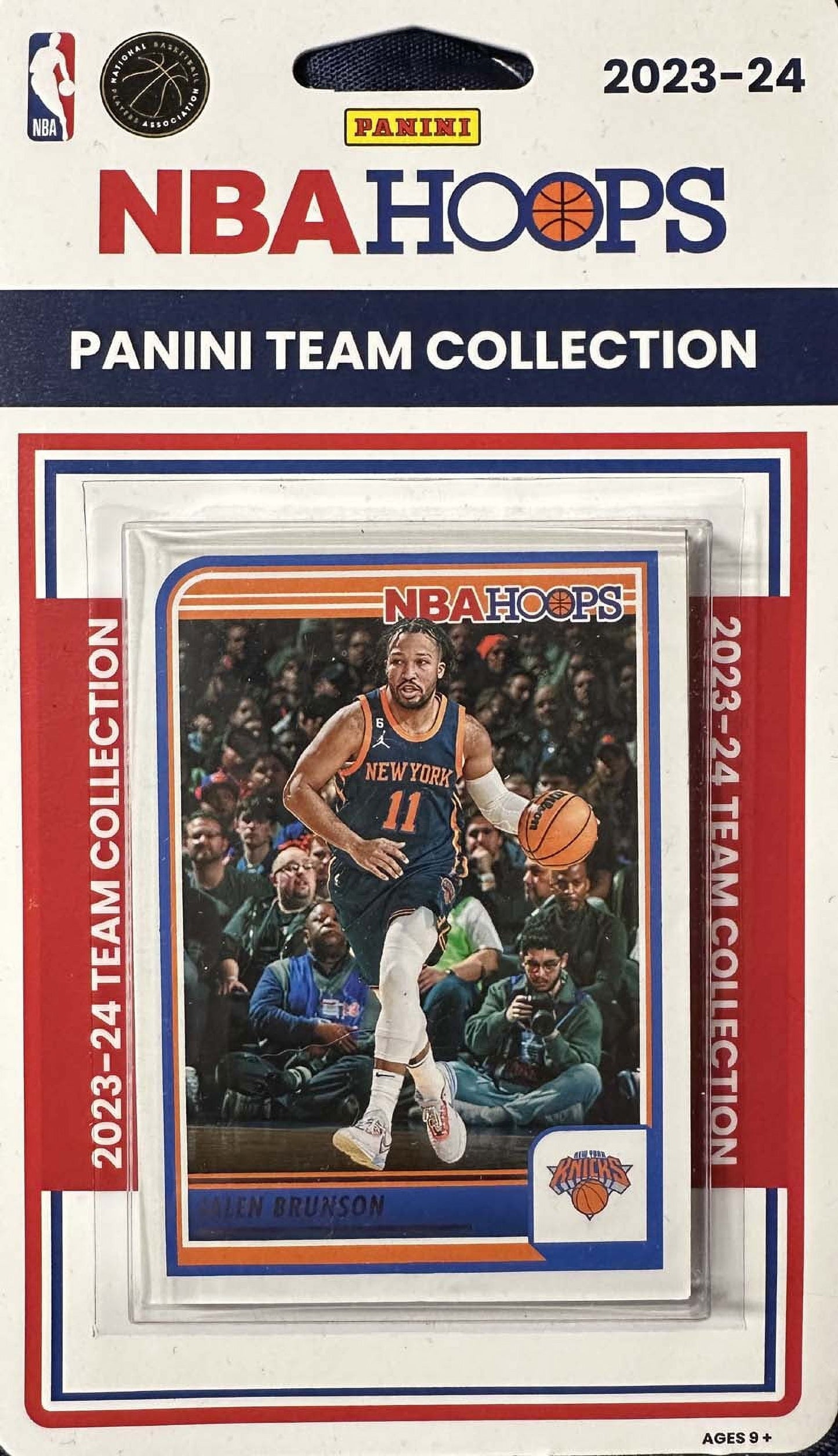 New York Knicks 2023 2024 Hoops Factory Sealed Team Set Jalen Brunson plaque