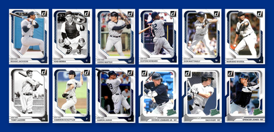2026 Donruss Baseball Team Set 12 Cards New York Yankees Judge Rivera
