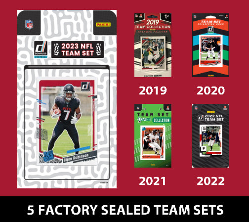 2023 Donruss Atlanta Falcons Team Set MultiPack 2023 2022 2021 2020 2019 Matt Ryan