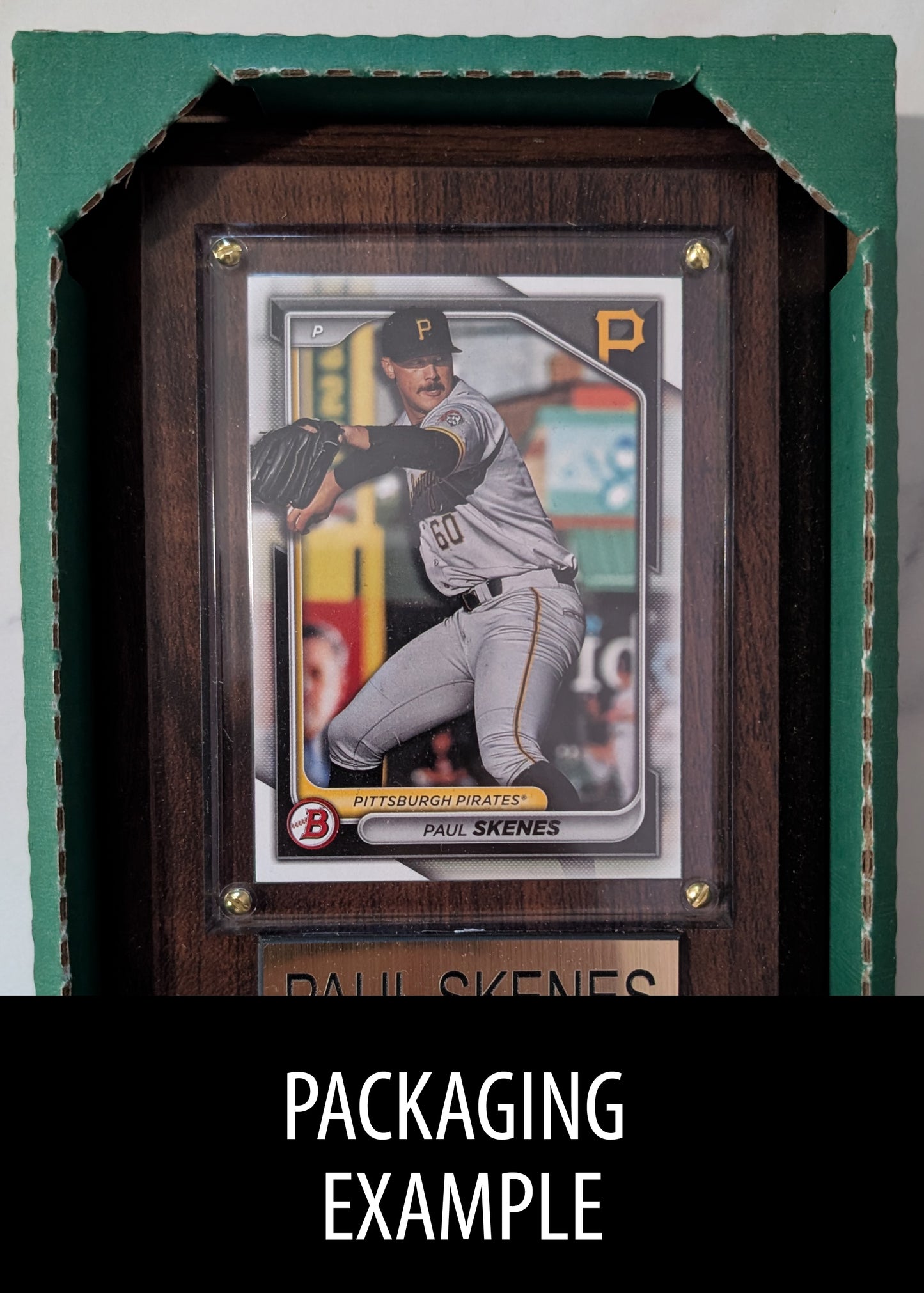 Javier Baez Detroi Tigers 2025 2024 Topps Bowman 4x6 Gift Plaque