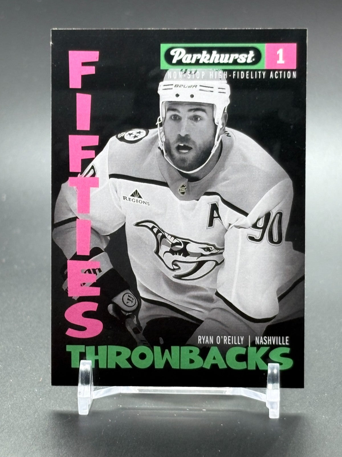 2025-26 Upper Deck Parkhurst Fifties Throwbacks Ryan O'Reilly #FT-12