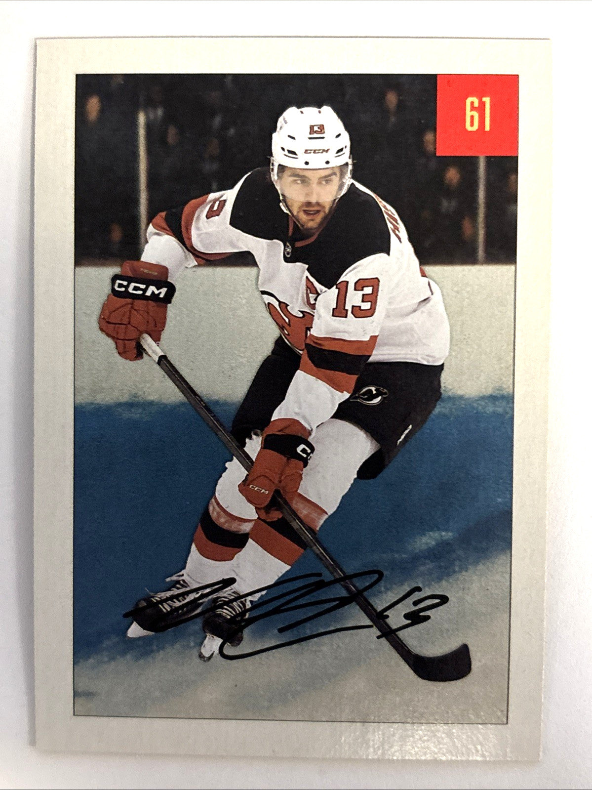 2025-26 UD Parkhurst 1954-55 Retros Nico Hischier #61 - New Jersey Devils