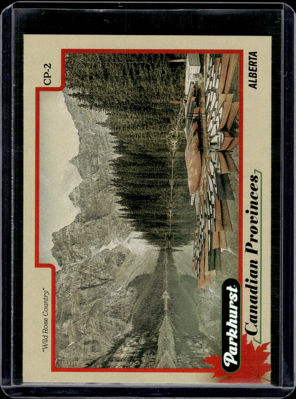 2025-26 Upper Deck Parkhurst Canadian Provinces Alberta #CP-2
