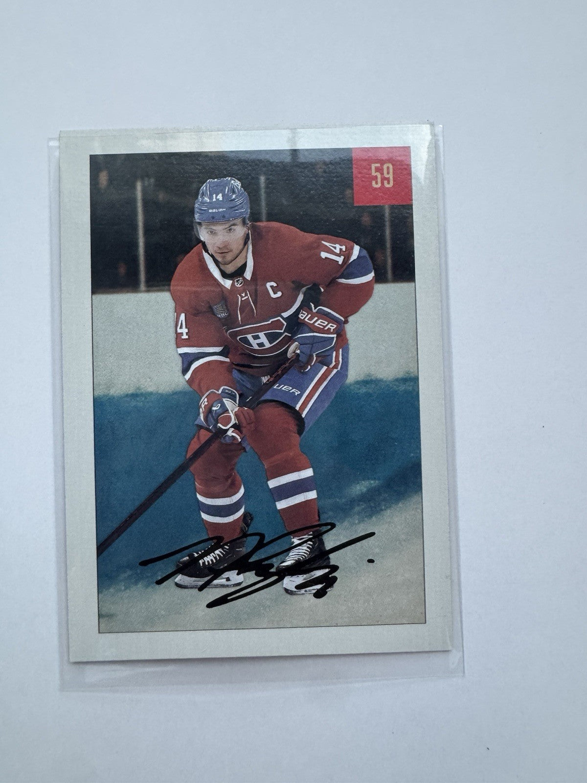 2025-26 Upper Deck Parkhurst 1954-55 Retros Nick Suzuki #59 - Montreal Canadiens