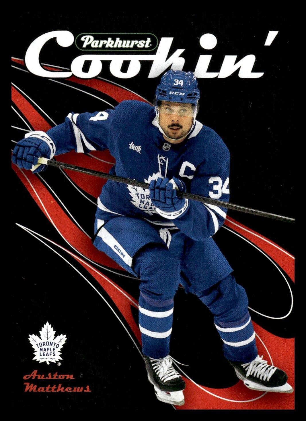 2025-26 Upper Deck Parkhurst Cookin' Auston Matthews #C-1 - Toronto Maple Leafs
