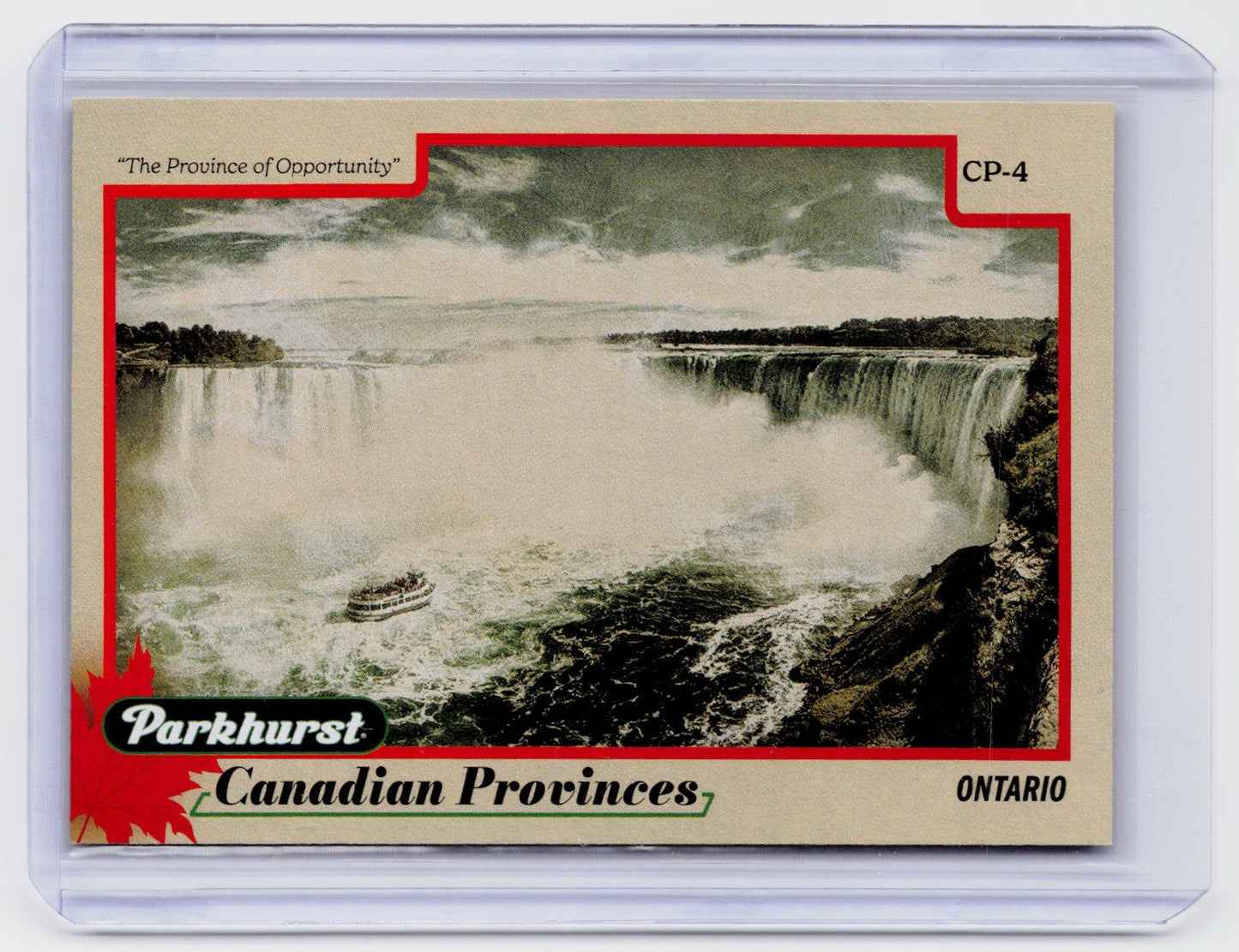 2025-26 Upper Deck Parkhurst Canadian Provinces Ontario #CP-4