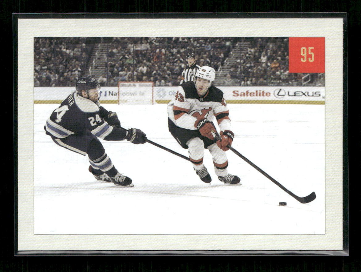 2025-26 Upper Deck Parkhurst 1954-55 Retros Luke Hughes #95 - New Jersey Devils