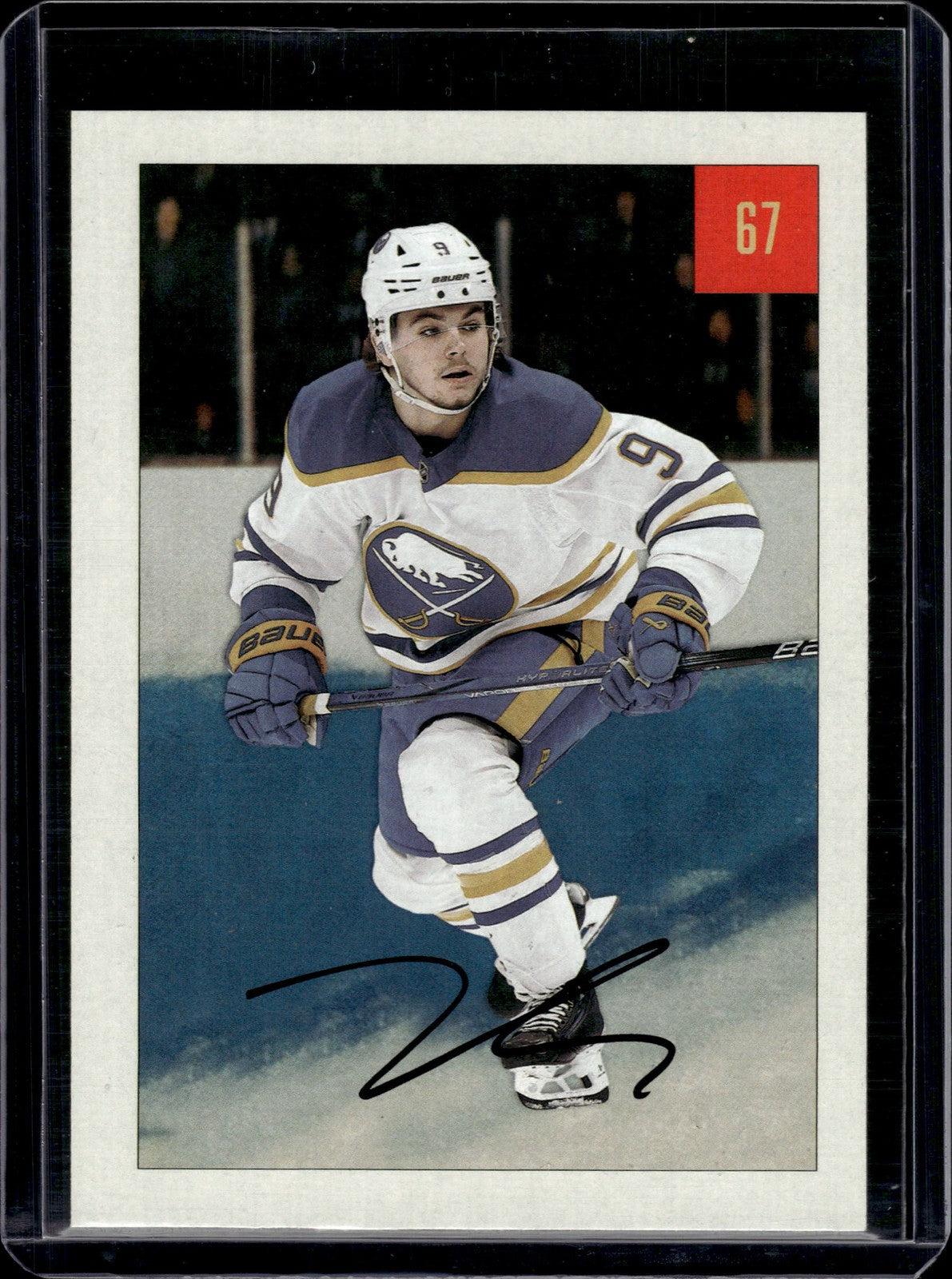 2025-26 Upper Deck Parkhurst 1954-55 Retros Zach Benson #67 - Buffalo Sabres