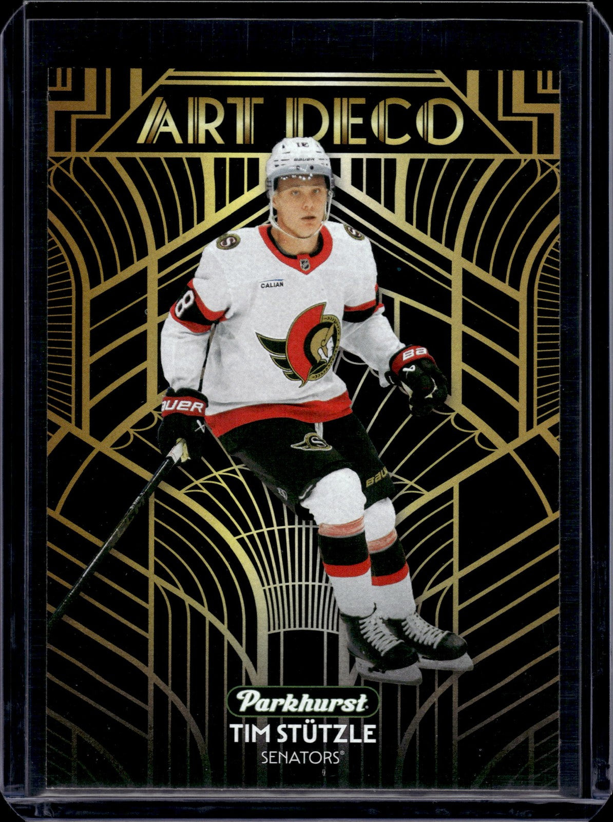 2025-26 Upper Deck Parkhurst Art Deco Tim Stutzle #AD-1 - Ottawa Senators