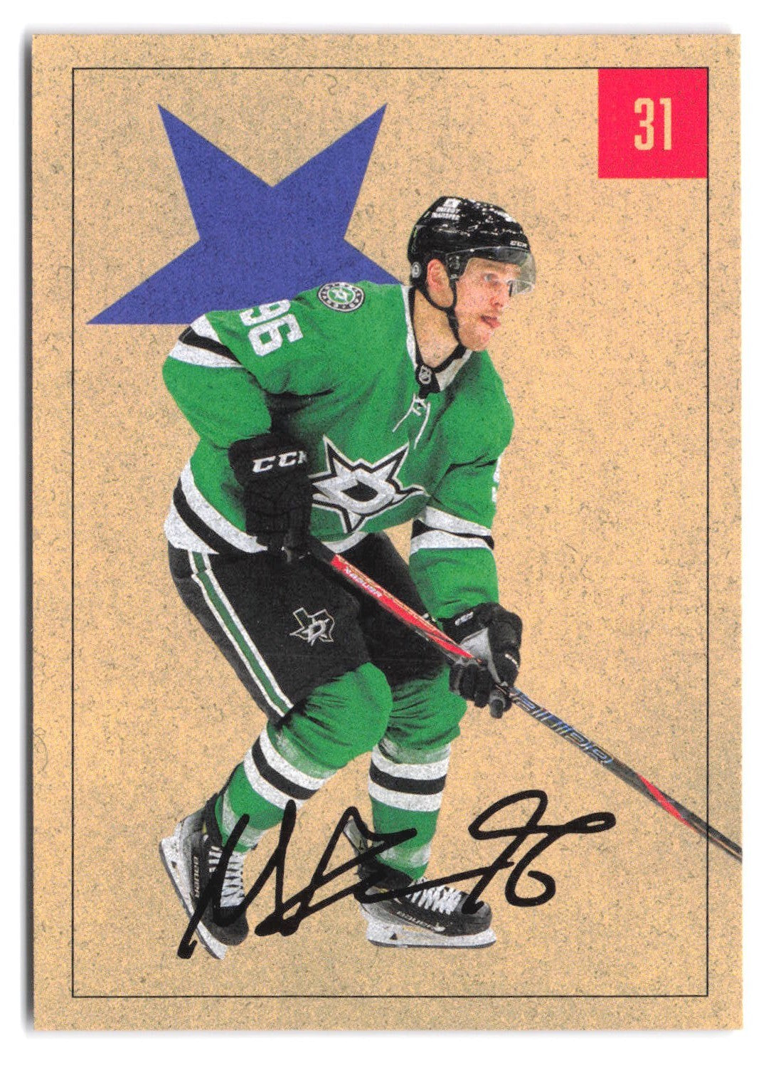 2025-26 Upper Deck Parkhurst 1954-55 Retros Mikko Rantanen #31 - Dallas Stars