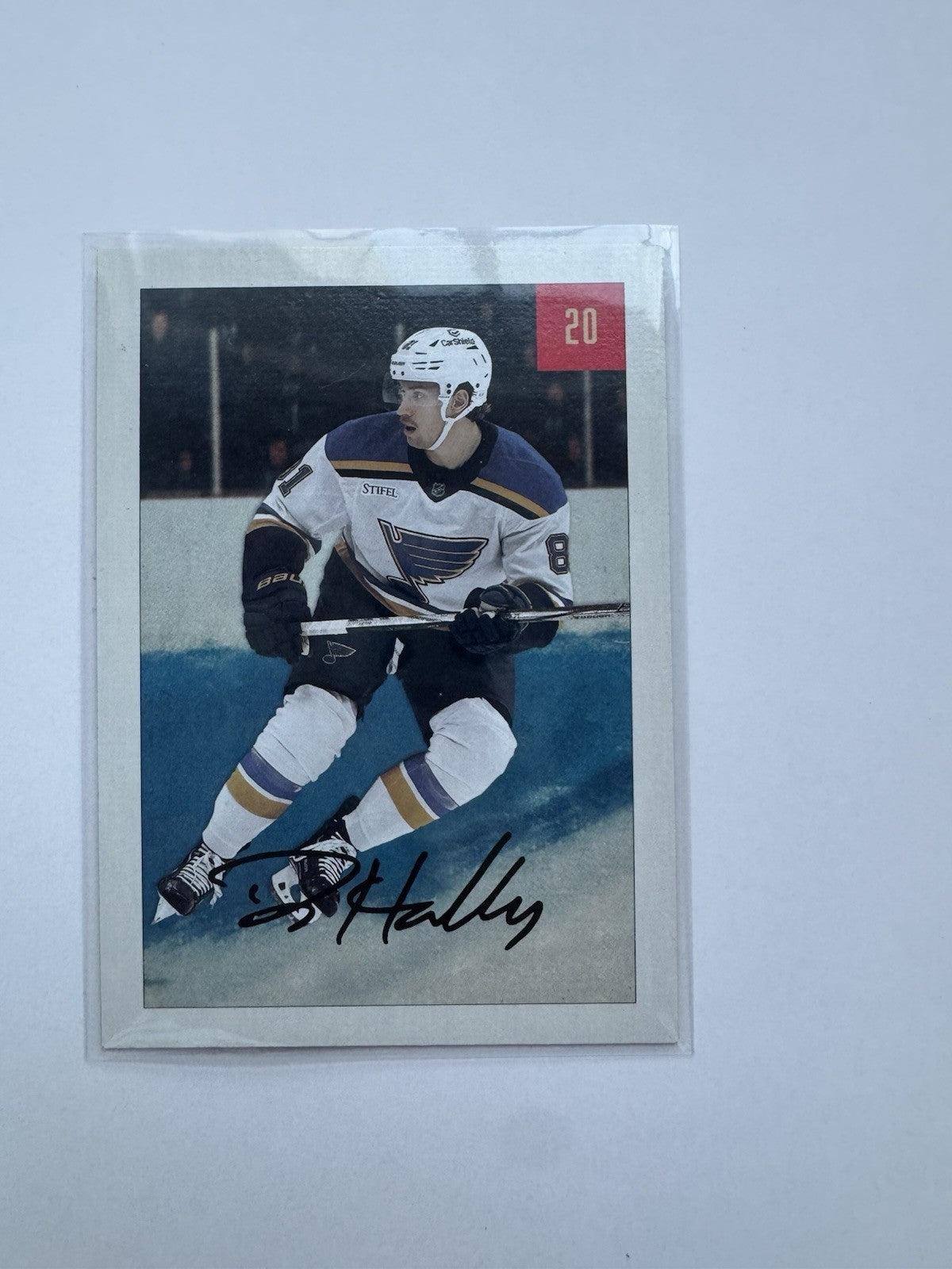 2025-26 Upper Deck Parkhurst 1954-55 Retros Dylan Holloway #20 - St. Louis Blues
