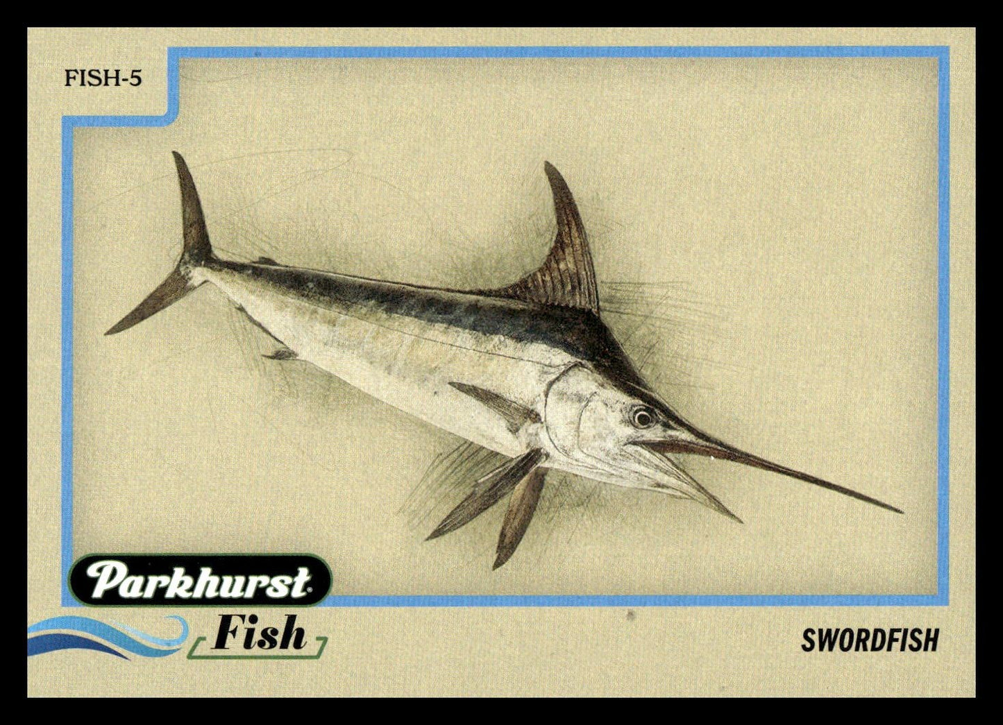 2025-26 Upper Deck Parkhurst Fish Swordfish #FISH-5