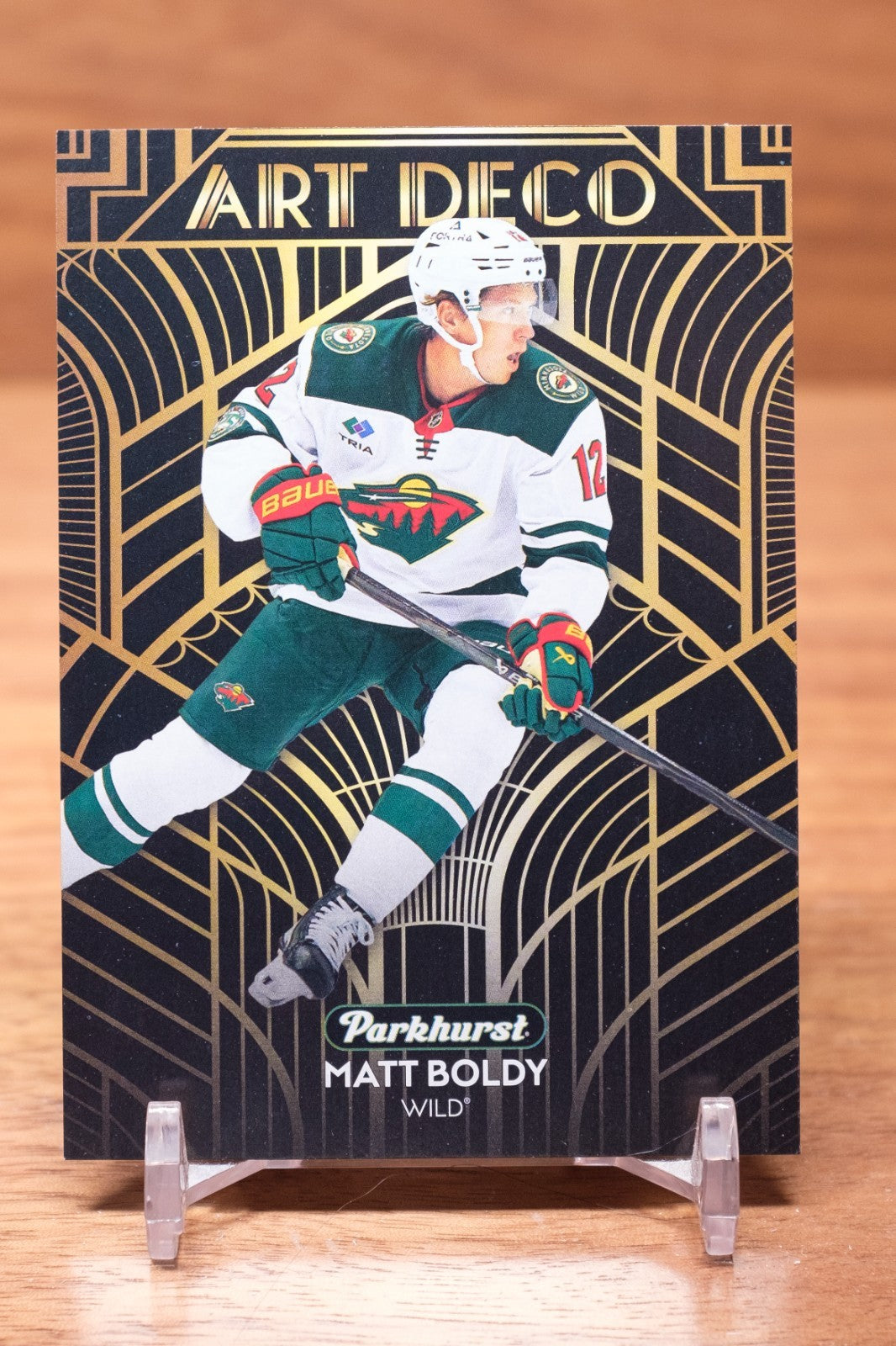 2025-26 Upper Deck Parkhurst Art Deco Matt Boldy #AD-14 - Minnesota Wild