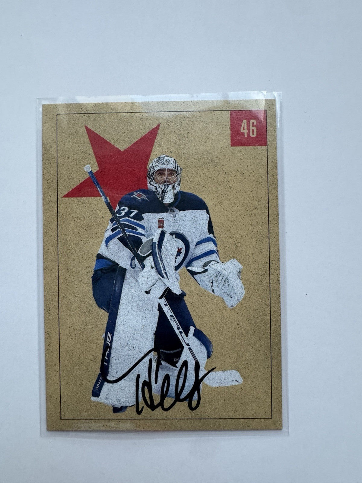 2025-26 UD Parkhurst 1954-55 Retros Connor Hellebuyck #46 - Winnipeg Jets
