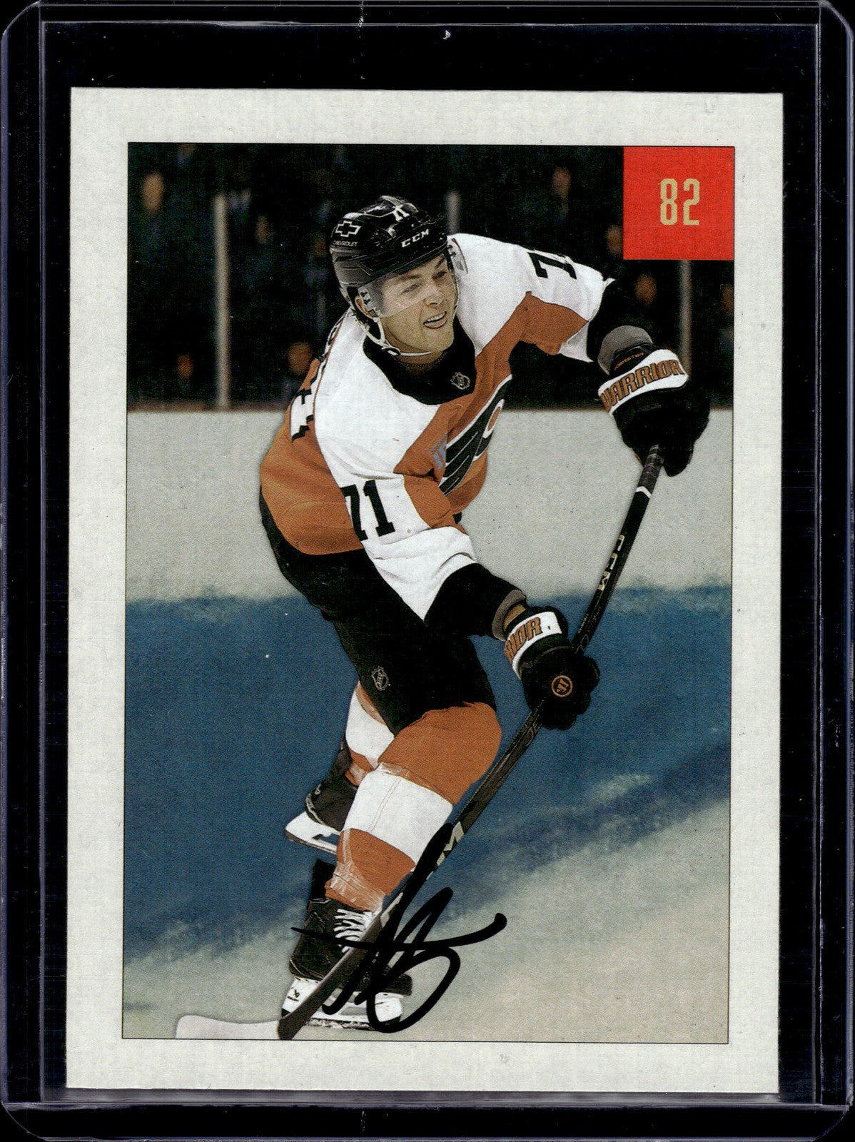 2025-26 UD Parkhurst 1954-55 Retros Tyson Foerster #82 - Philadelphia Flyers