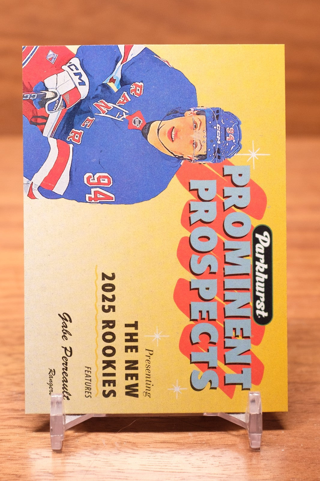 2025-26 Upper Deck Parkhurst Prominent Prospects Gabe Perreault #PP-12