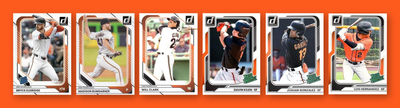 2026 Donruss Baseball Team Set 6 Cards San Francisco Giants Clark Eldridge