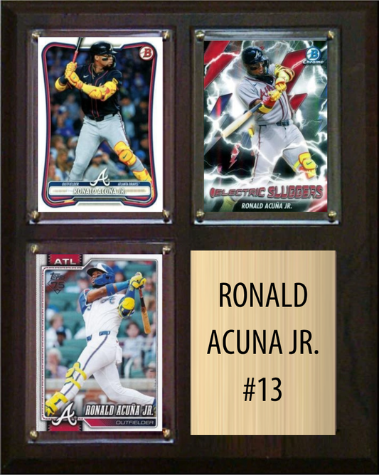 Ronald Acuna Jr. Atlanta Braves 2026 Topps NOW card #529 - Multi-Homer Game Propels a Braves Victory