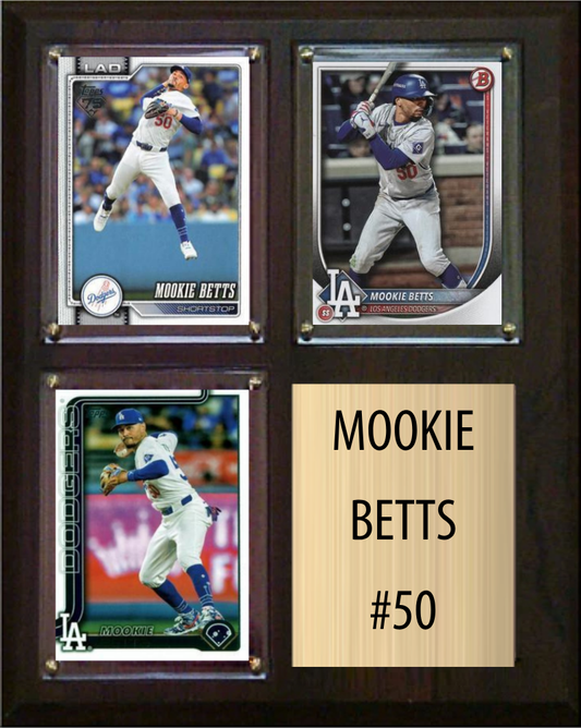 Mookie Betts Los Angeles Dodgers 2026 Topps NOW card #250 - 2 HRs, 5 RBI in 1st Cleanup Appearance Since '17