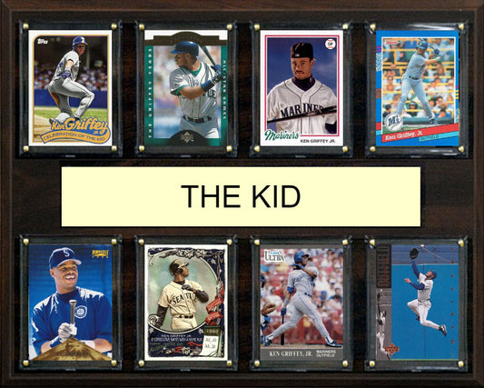 Ken Griffey Jr The Kid Seattle Mariners 12x15 Plaque