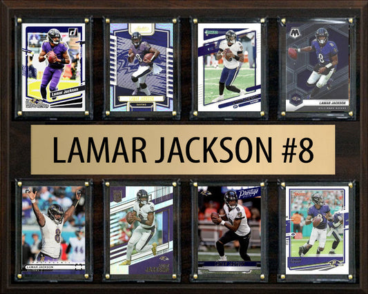 Lamar Jackson Baltimore Ravens plaque