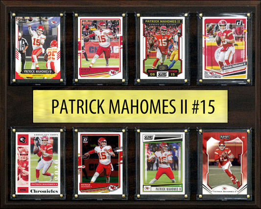 Patrick Mahomes Kansas City Chiefs plaque