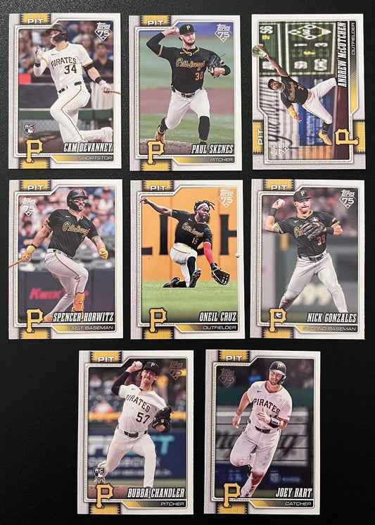 Brandon Lowe Pittsburgh Pirates 2026 Topps NOW card #78 - 1st Club Player Ever With Consecutive 5-RBI Games
