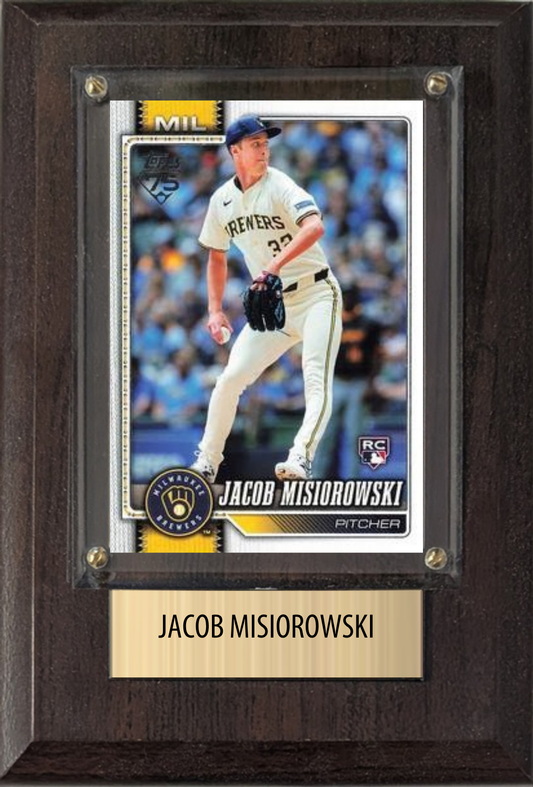 Jacob Misiorowski Milwaukee Brewers 2026 Topps NOW card #513 - 10th Double-Digit-Strikeout Start Sets a Brewers Single-Season Record