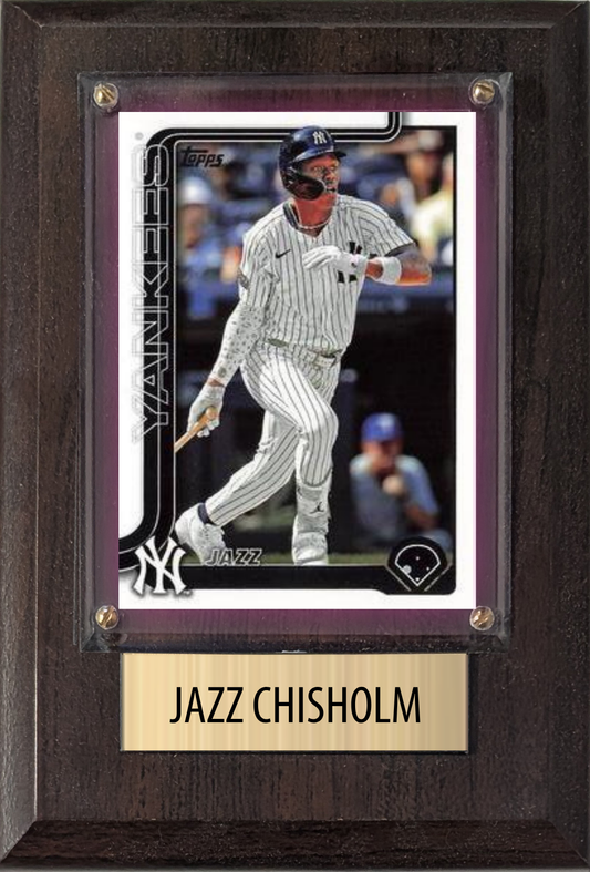 Jazz Chisholm Jr. plaque